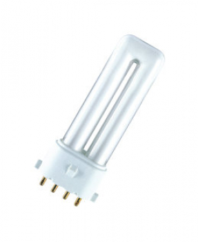 Лампа люминесцентная Osram  9 DULUX S/E 9W/840 2G7