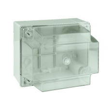 Коробка ответвительная DKC 150х110х140 с гладкими стенками и высокой прозрачной крышкой IP56
