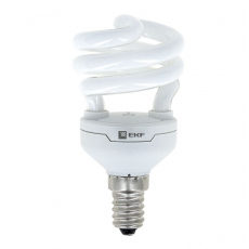 Лампа энергосберегающая ЭКФ HS-T2-15W-2700K-E14 10000h