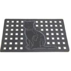 Коврик CleanWill резиновый 45х75см DRP235 (Punched Cat mat)