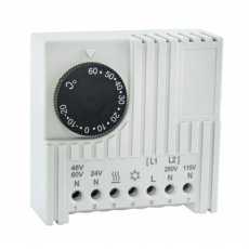 Термостат ЭКФ NO/NC (охлаждение/обогрев) на DIN-рейку 5-10А 230В IP20 PROxima