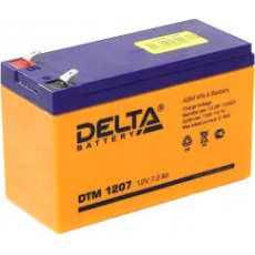 Аккумулятор 12В 7 А/ч (Delta DTM1207)