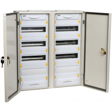 Щит распределительный навесной ИЭК ЩРн-2х48з-1 74 IP54 UNIVERSAL