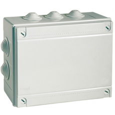 Коробка ответвительная DKC 240х190х90 с кабельными вводами IP55