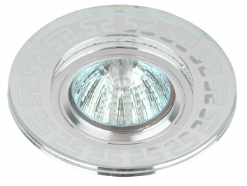 Светильник точечный Эра DK LD45 SL 3D декор со светодиодной подсветкой (13W/GU5.3/4W/4000K/220V) зер