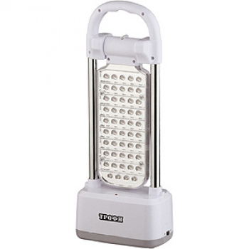 Фонарь Трофи TK49 кемпинг, аккум. 4V3Ah, 49xLED, ЗУ 220V