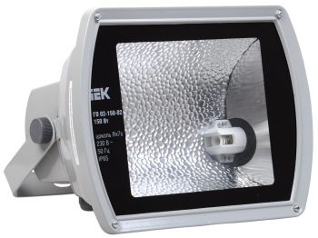 Прожектор ИЭК ГО02-150-02 150Вт Rx7s IP65 серый (асимметричный)