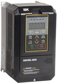 Преобразователь частоты ИЭК CONTROL-H800 380В, 3Ф 3,7-5,5 kW