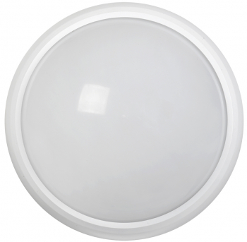 Светильник светодиодный ИЭК ДПО 3030Д 12Вт 4500К 960Лм IP54 белый круг, датчик движения