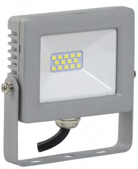 Прожектор светодиодный ИЭК СДО07-10 серый IP65