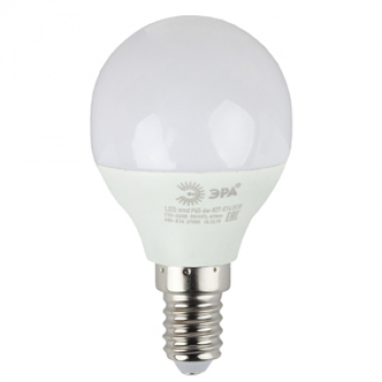 Лампа светодиодная Эра LED smd ECO P45-6W-840-E14 шар