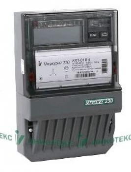 Счётчик электрической энергии Меркурий 230 ART-00 PQRSIDN 5-7.5А 100В 4т