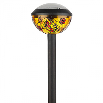 Светильник садовый Эра SL-PL32-TFN солн.бат, пластик, цветной, 32 см