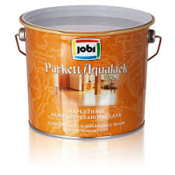 Лак JOBI Parkettaqualack паркетн. матовый акрило-уретановый  2,7л