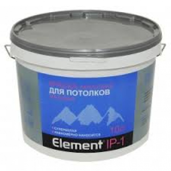 Краска Element IP-1 акриловая для  потолков  5л