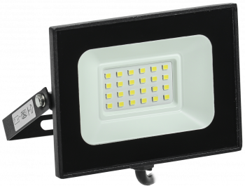 Прожектор светодиодный ИЭК СДО 06-20 чёрный IP65 6500К