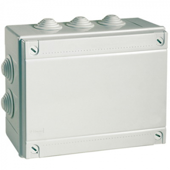 Коробка ответвительная DKC 240х190х90 с кабельными вводами IP55