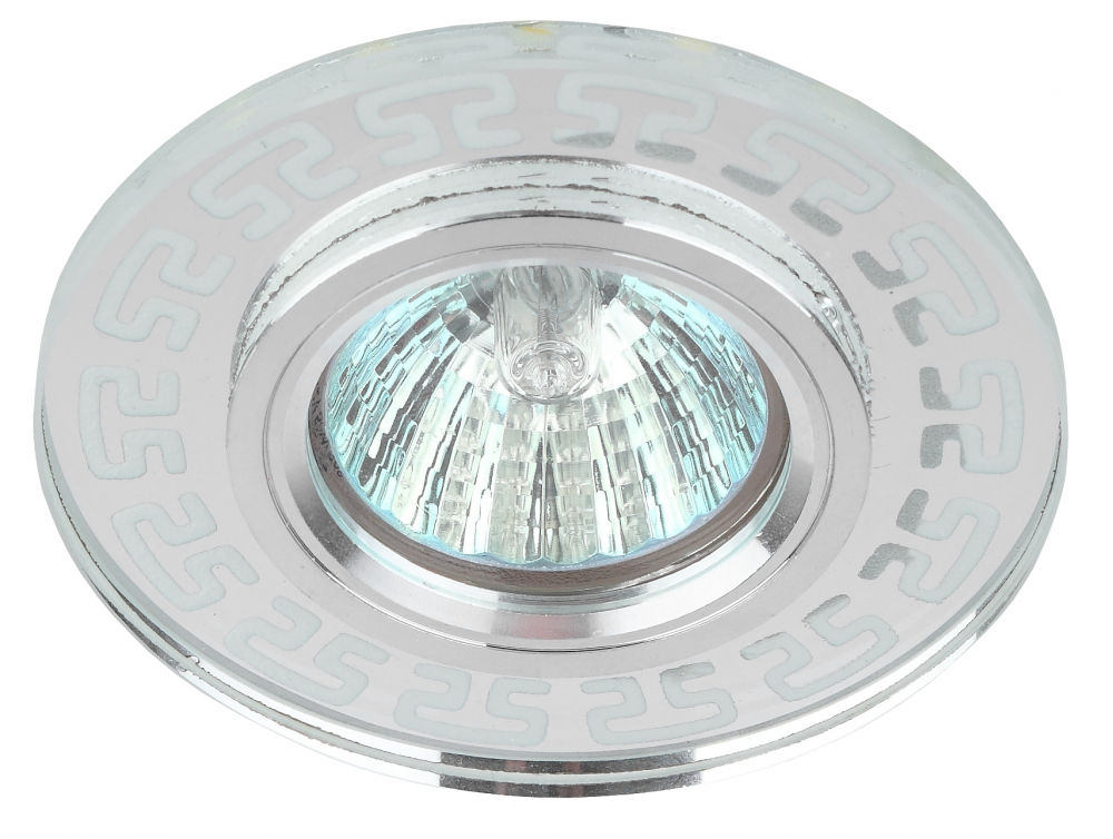 Светильник точечный Эра DK LD45 SL 3D декор со светодиодной подсветкой (13W/GU5.3/4W/4000K/220V) зер