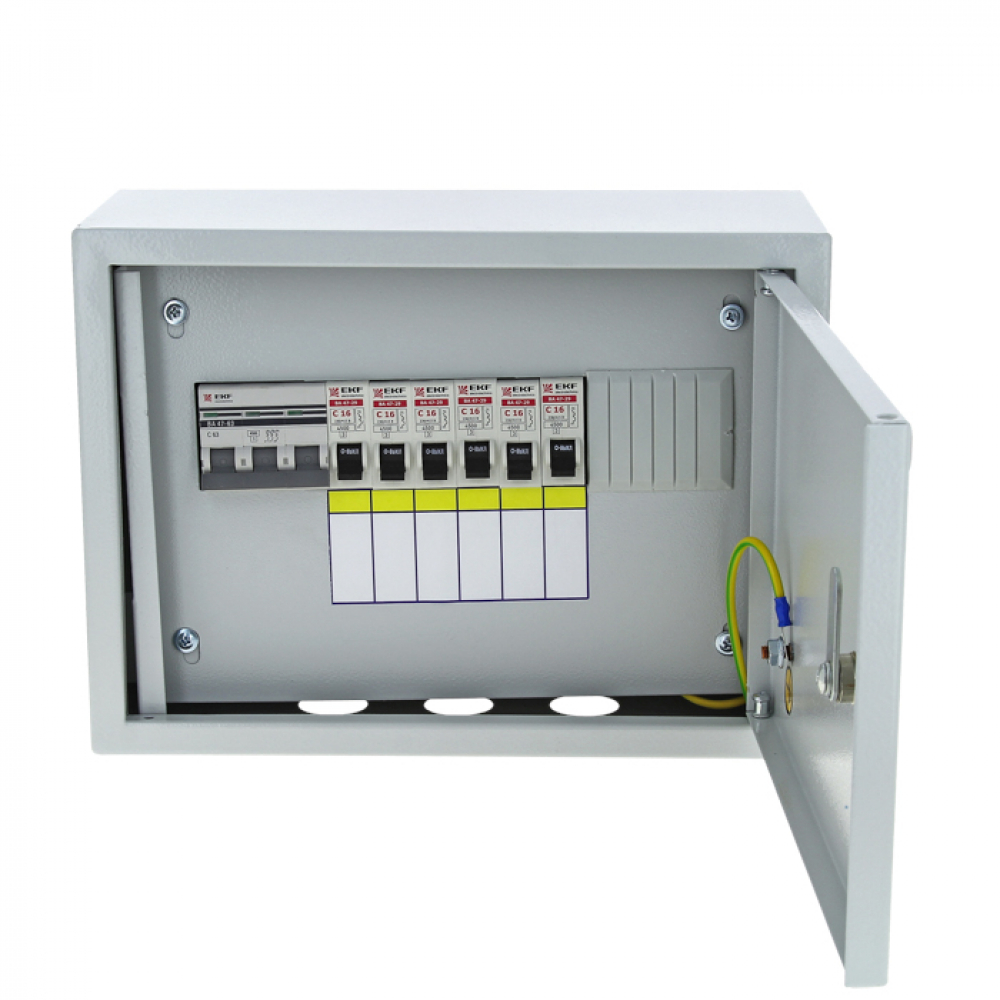 Щит освещения ЭКФ ОЩВ-6 (63/25А)