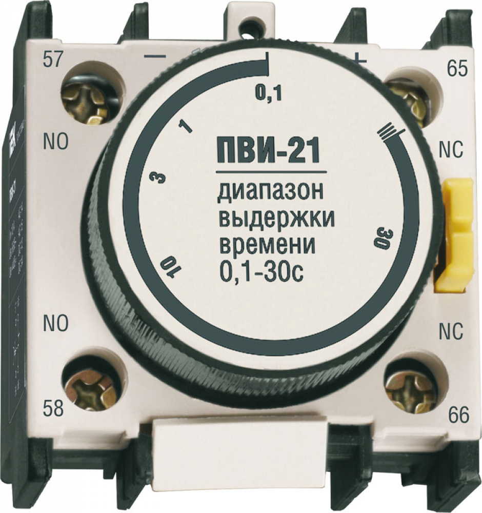 Приставка ИЭК ПВИ-21 задержка на выкл. 0,1-30сек. 1з+1р