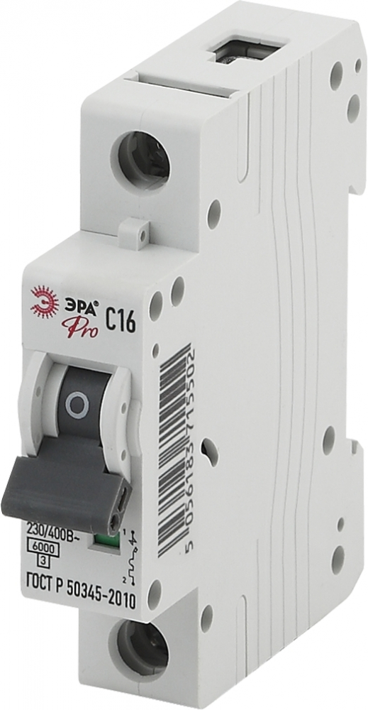 Автоматический выключатель Эра ВА 47-29 1п 50А (С)