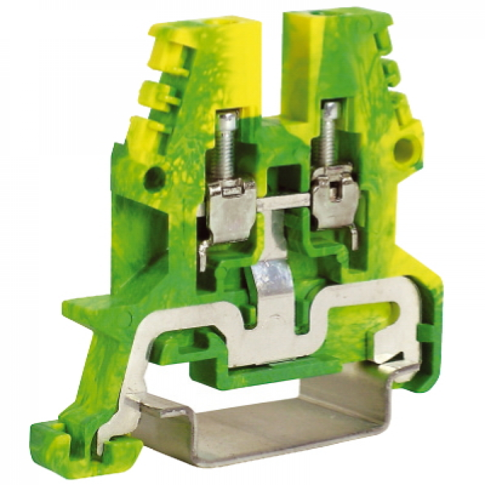 DKC TEO.2, зажим для заземления желт.зелен 2,5 кв.мм