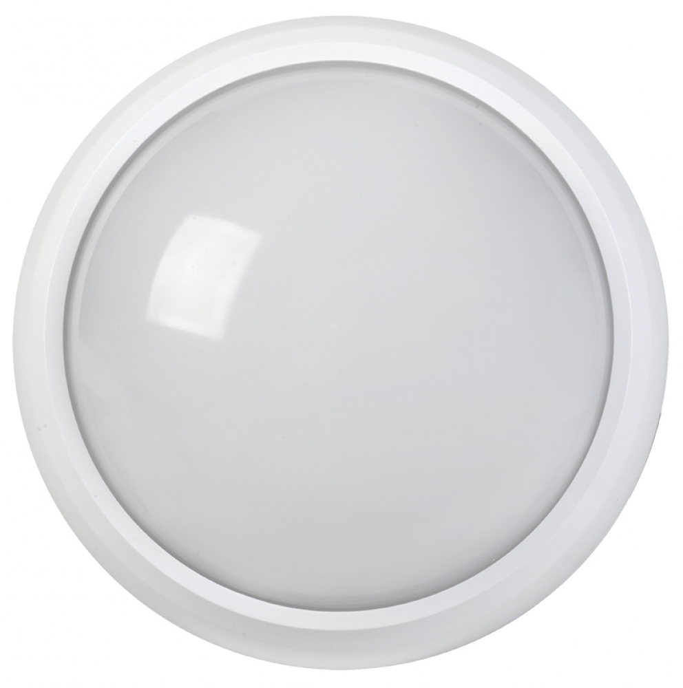 Светильник светодиодный ИЭК ДПО 3010Д 8Вт 4500К 640Лм IP54 белый круг, датчик движения