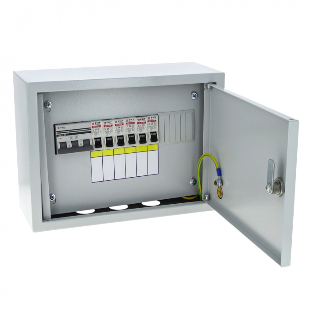 Щит освещения ЭКФ ОЩВ 12 (63/16A) пласт. бокс
