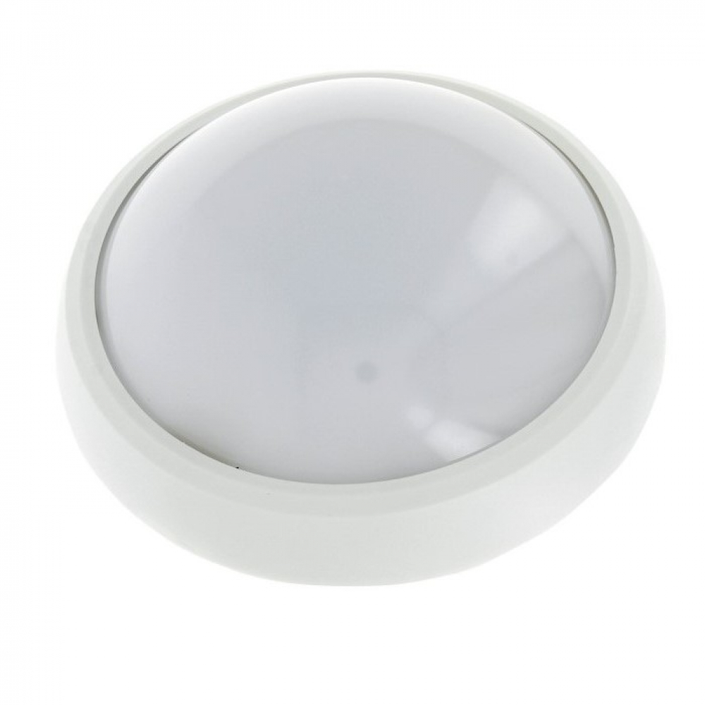 Светильник светодиодный ИЭК ДПО 1801 белый круг LED 12Вт 4500К 850Лм IP54