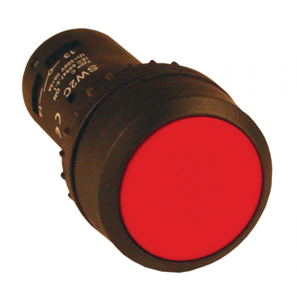 Кнопка ЭКФ SW2C-11 возвратная красный