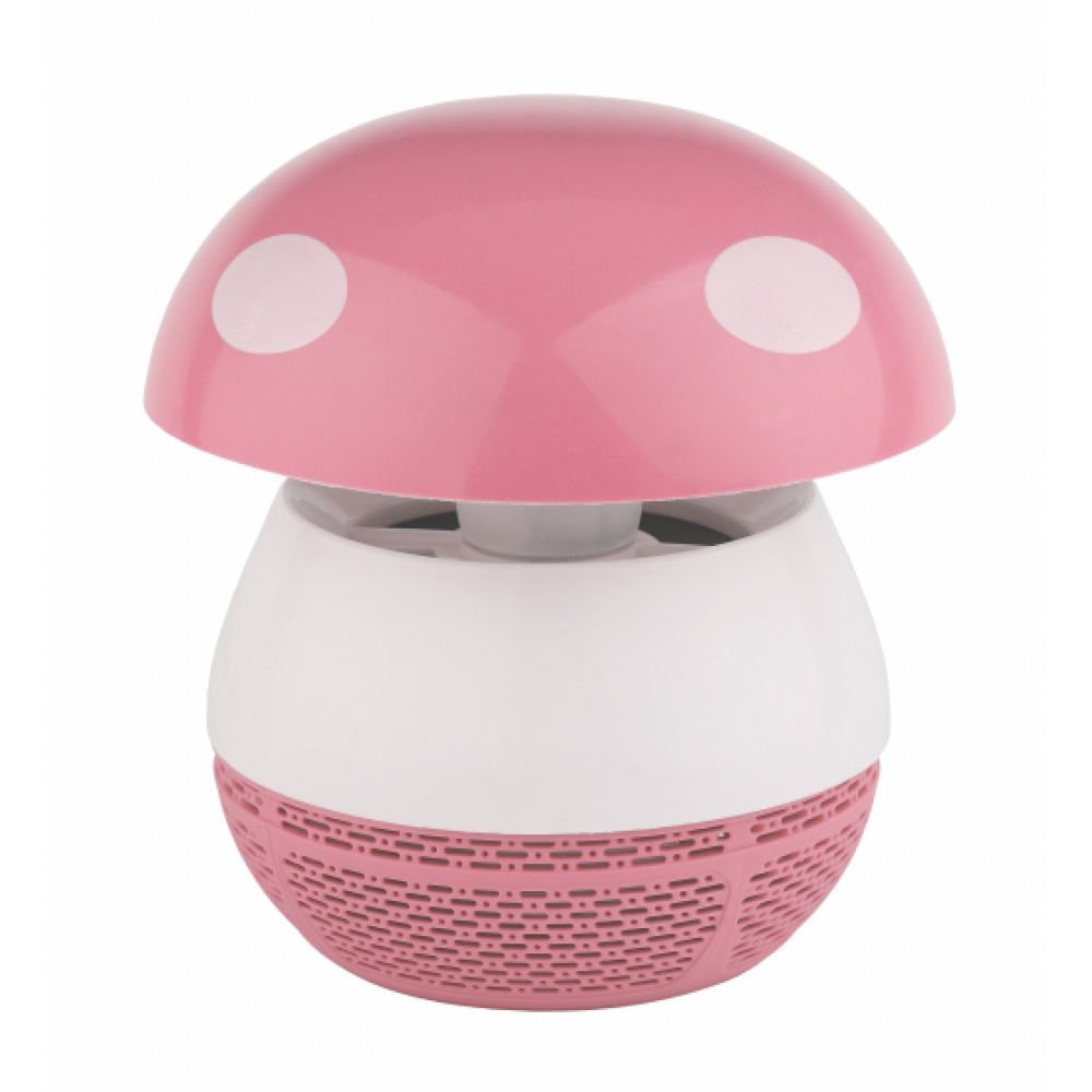 Противомоскитная лампа Эра ERAMF-03 ультрафиолетовая (розовый)