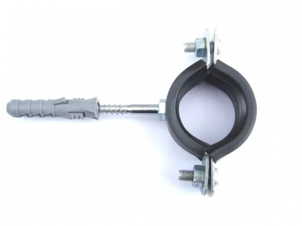 Кронштейн SUNTERMO стальн с резин уплотнит 1 1/2"(44-49mm)