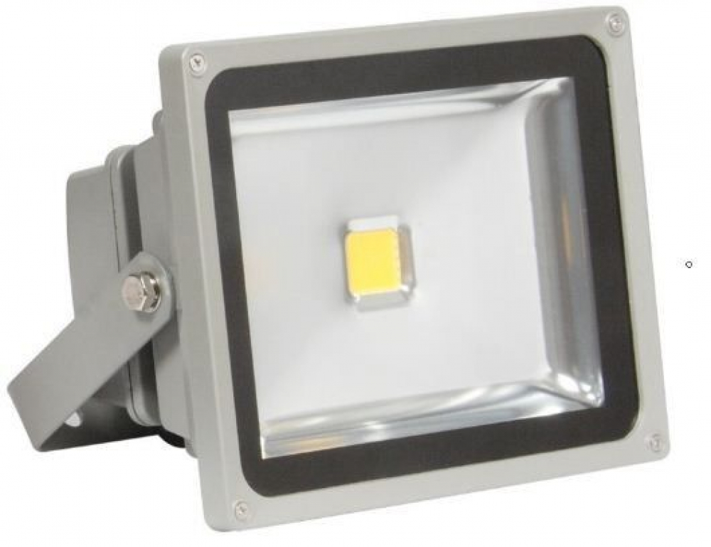 Прожектор светодиодный ИЭК СДО01-50 серый чип IP65