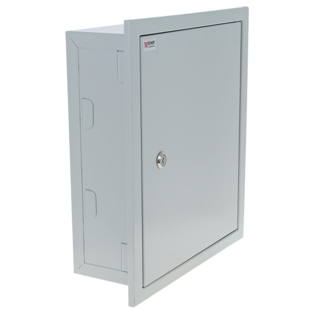 Щит распределительный встраиваемый ЭКФ ЩРВ-72 IP 31 двухдверный (520х605х125)