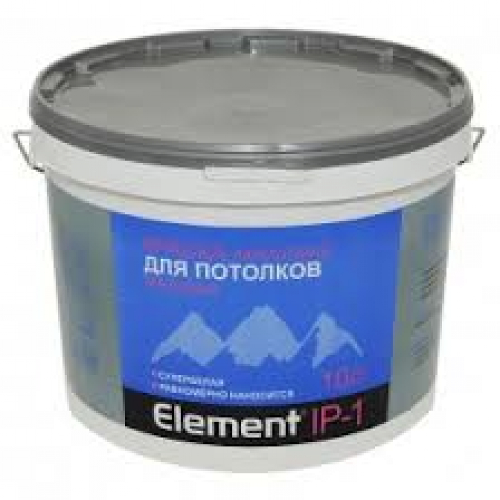 Краска Element IP-1 акриловая для  потолков  5л
