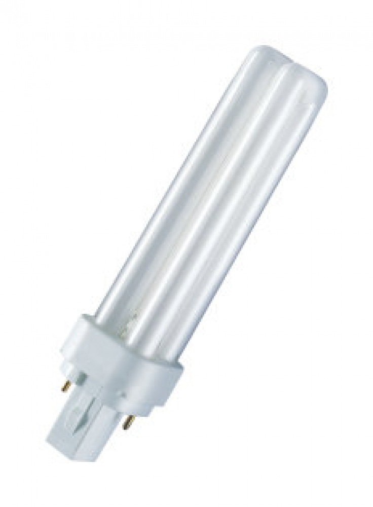 Лампа люминесцентная Osram 13 DULUX D 13W/840 G24d-1