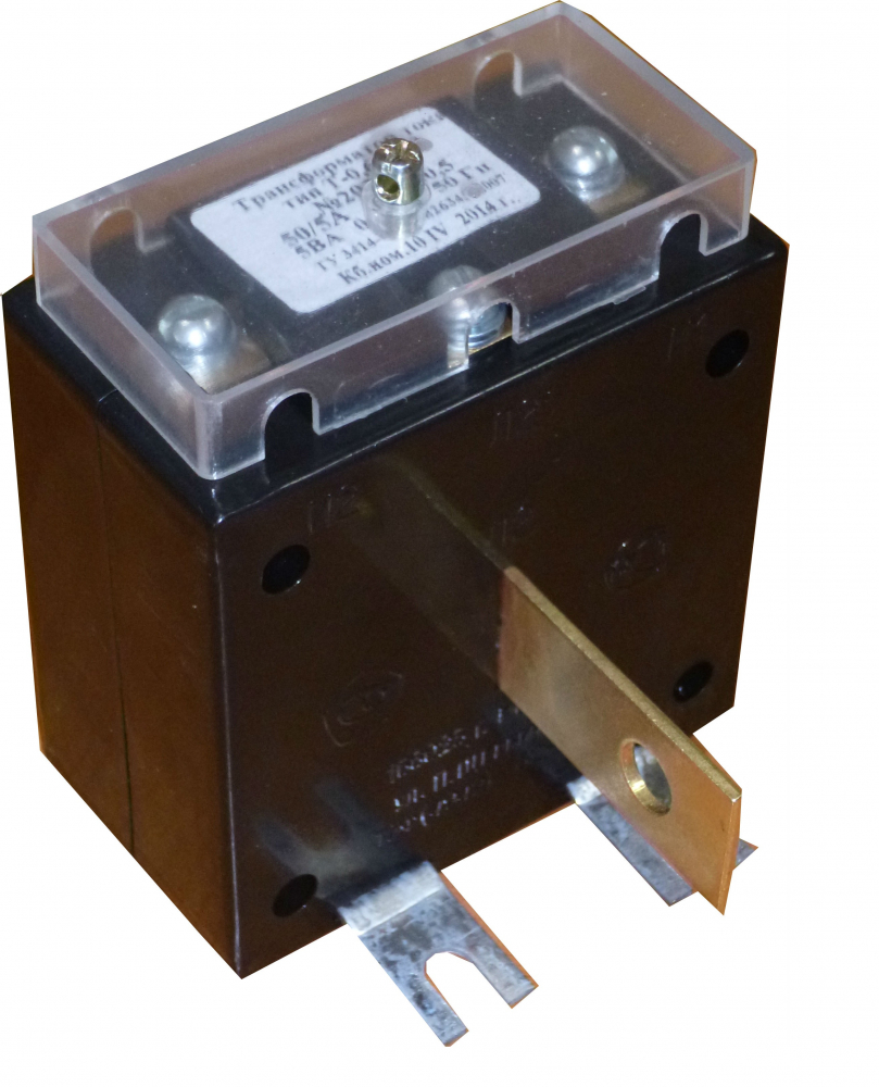 Трансформатор тока Т-0,66кВ 100/5 кл.0,5 пластмасса