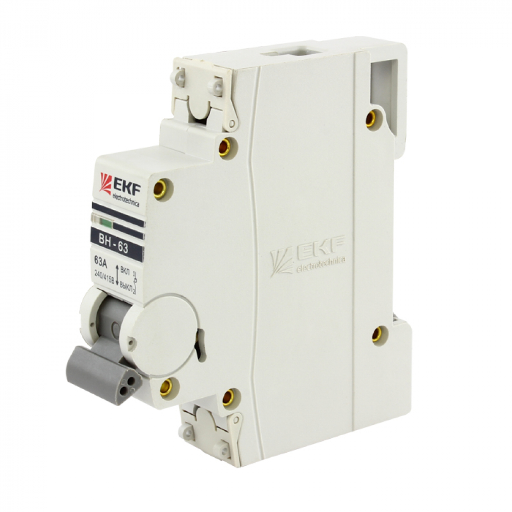 Выключатель нагрузки ЭКФ ВН-63 3Р  63А