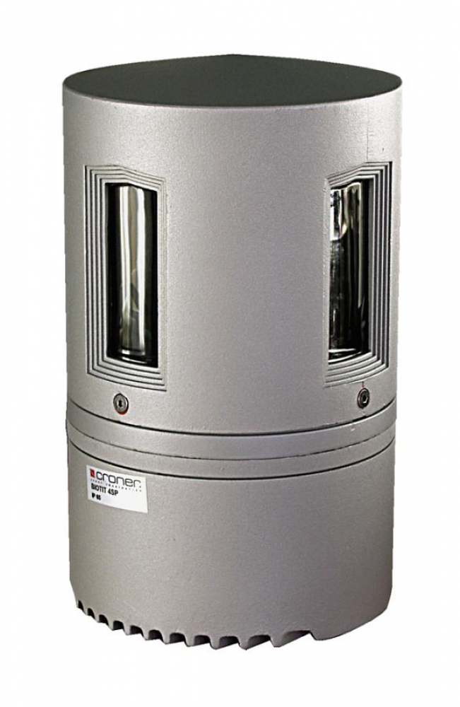 Прожектор Croner BIOTIT 4FL, 4 широких луча 70W G12 220V IP65 серебро (декоративный)
